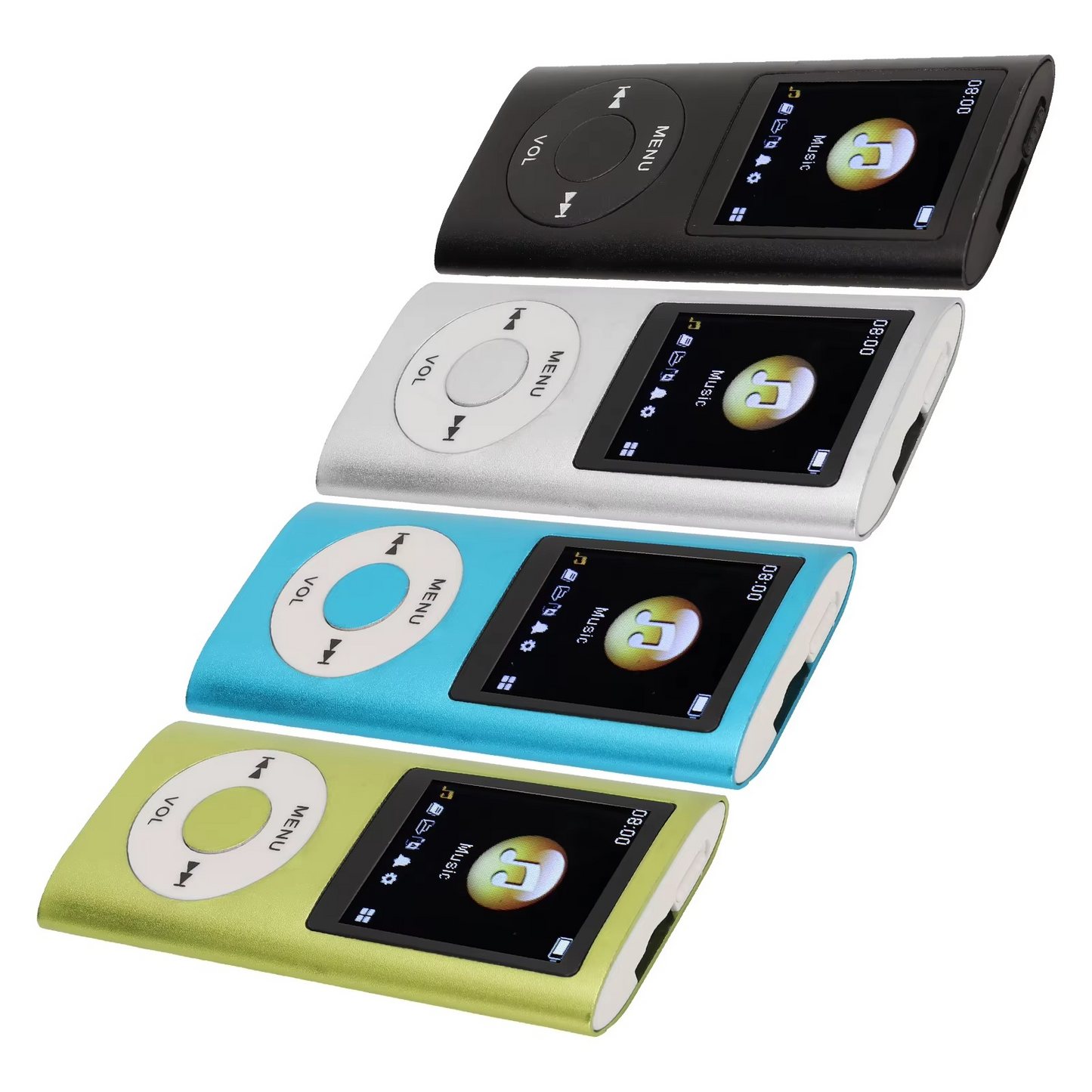 Portable MP3 Player with 1.8 inch LCD Display and Lossless Audio Playback