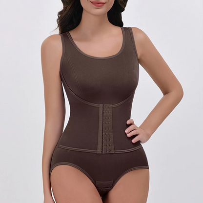 Bodysuit and Bra Set with Adjustable Straps and Smooth Fit Design for Women