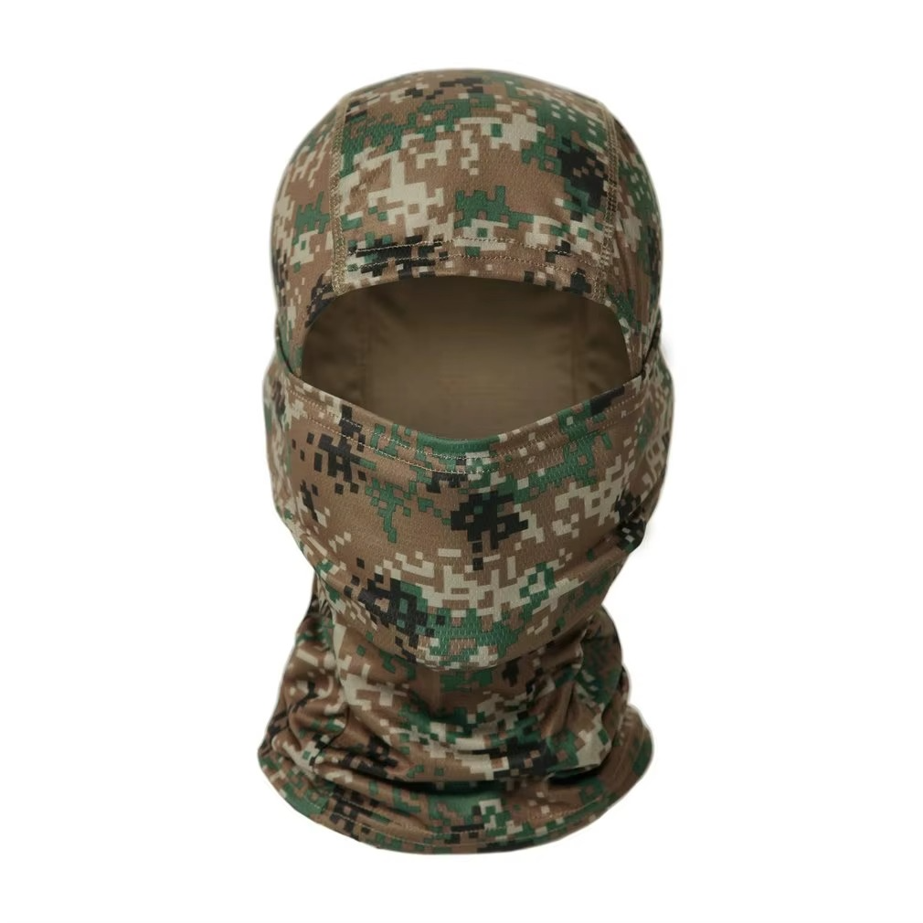 Full Face Balaclava with Moisture Wicking Synthetic Fabric and Helmet Compatibility