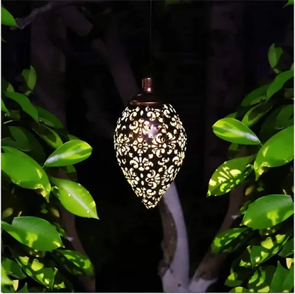 Solar Water Drop Pathway Light with Automatic Sensor for Outdoor Decor