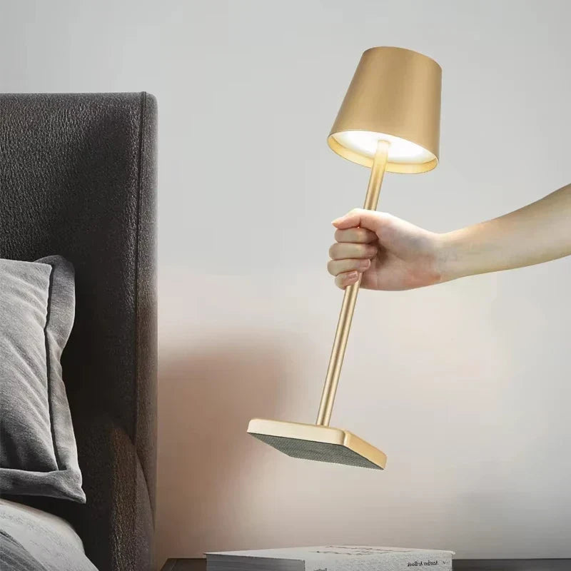 Adjustable LED Desk Lamp with Flexible Neck and Touch Control, 3 Color Modes
