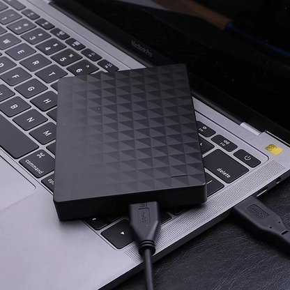 64GB External Hard Drive with USB 3.0 and Backup Software for Windows