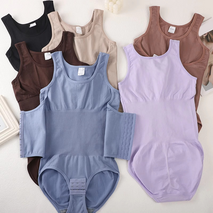 Bodysuit and Bra Set with Adjustable Straps and Smooth Fit Design for Women