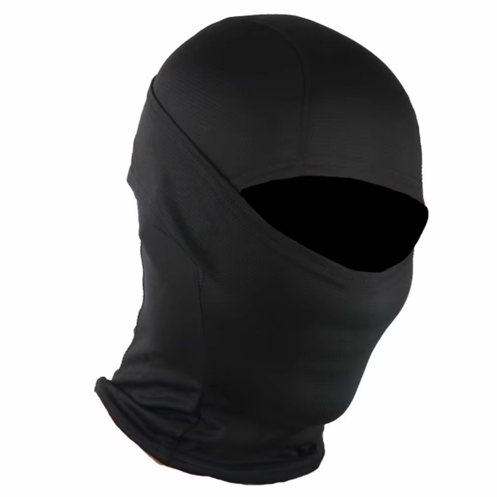 Full Face Balaclava with Moisture Wicking Synthetic Fabric and Helmet Compatibility