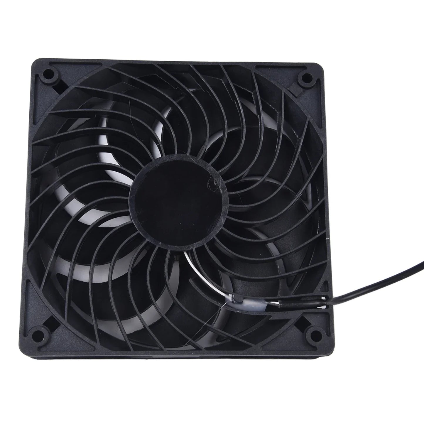 Solar Dual Exhaust Fan System with 10W Panel and Weatherproof Housing for Greenhouses