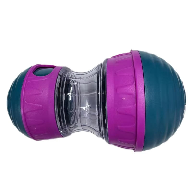 Dog Puzzle Toy with Sliding Treat Compartments for Play