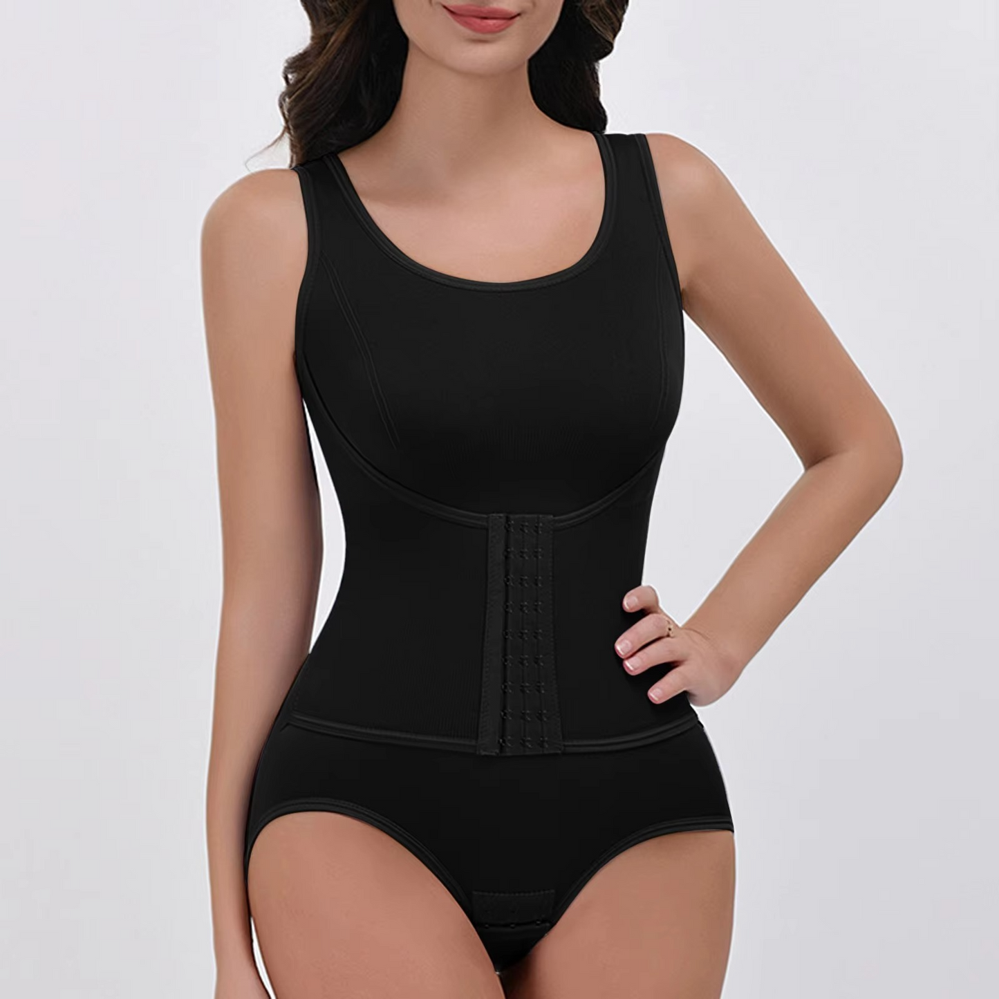 Bodysuit and Bra Set with Adjustable Straps and Smooth Fit Design for Women