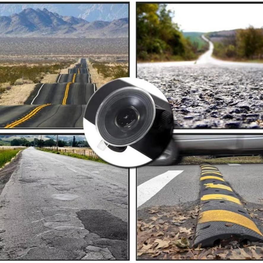 Adjustable Instructor Mirror for Driver Training with Suction Cup Mount