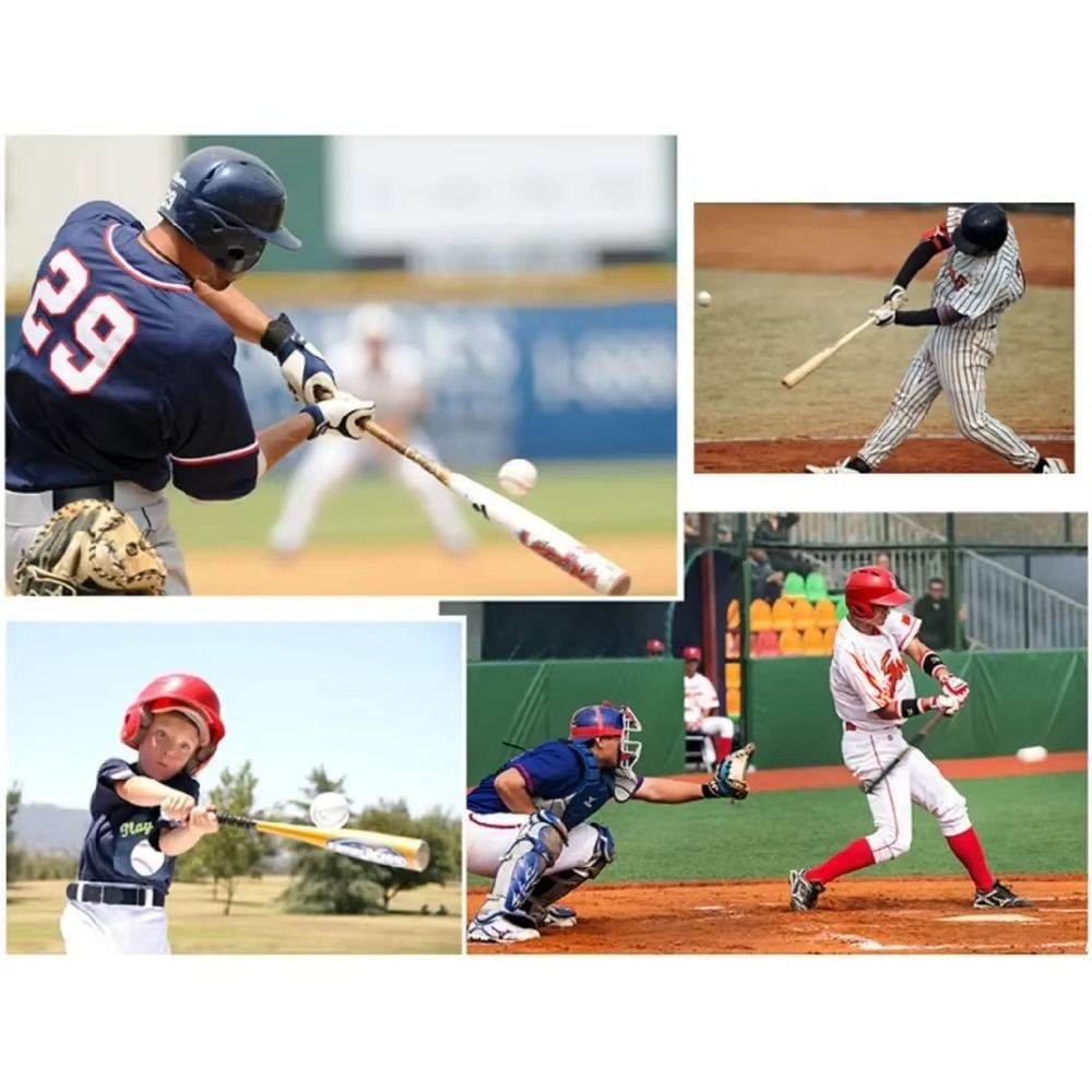 Aluminum Baseball Bat with Textured Grip and Handle, 20 Inches