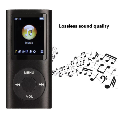 Portable MP3 Player with 1.8 inch LCD Display and Lossless Audio Playback