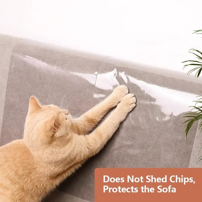 Transparent Cat Scratch Protector Support Roll with Acrylic Adhesive Film