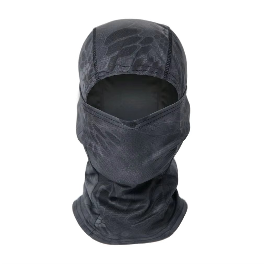 Full Face Balaclava with Moisture Wicking Synthetic Fabric and Helmet Compatibility