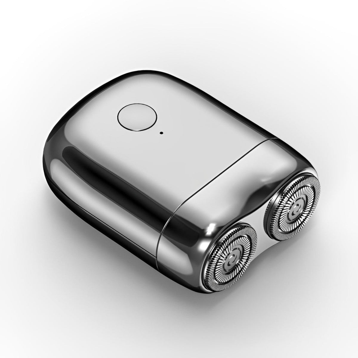 Rotary Electric Shaver with Dual Floating Heads for Wet and Dry Use