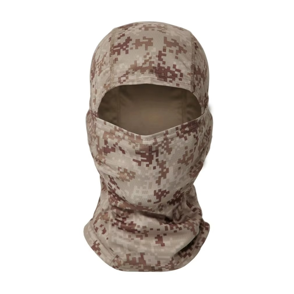 Full Face Balaclava with Moisture Wicking Synthetic Fabric and Helmet Compatibility