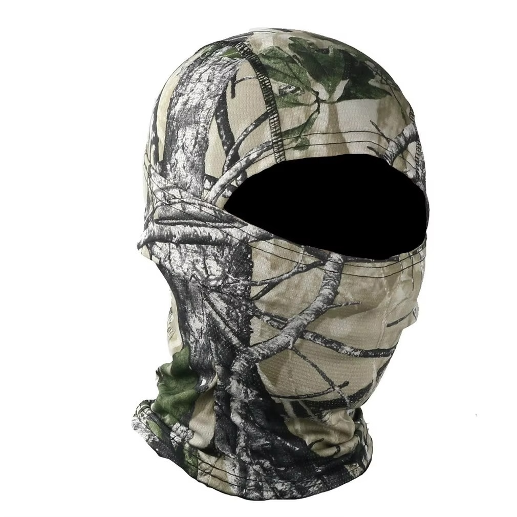 Full Face Balaclava with Moisture Wicking Synthetic Fabric and Helmet Compatibility