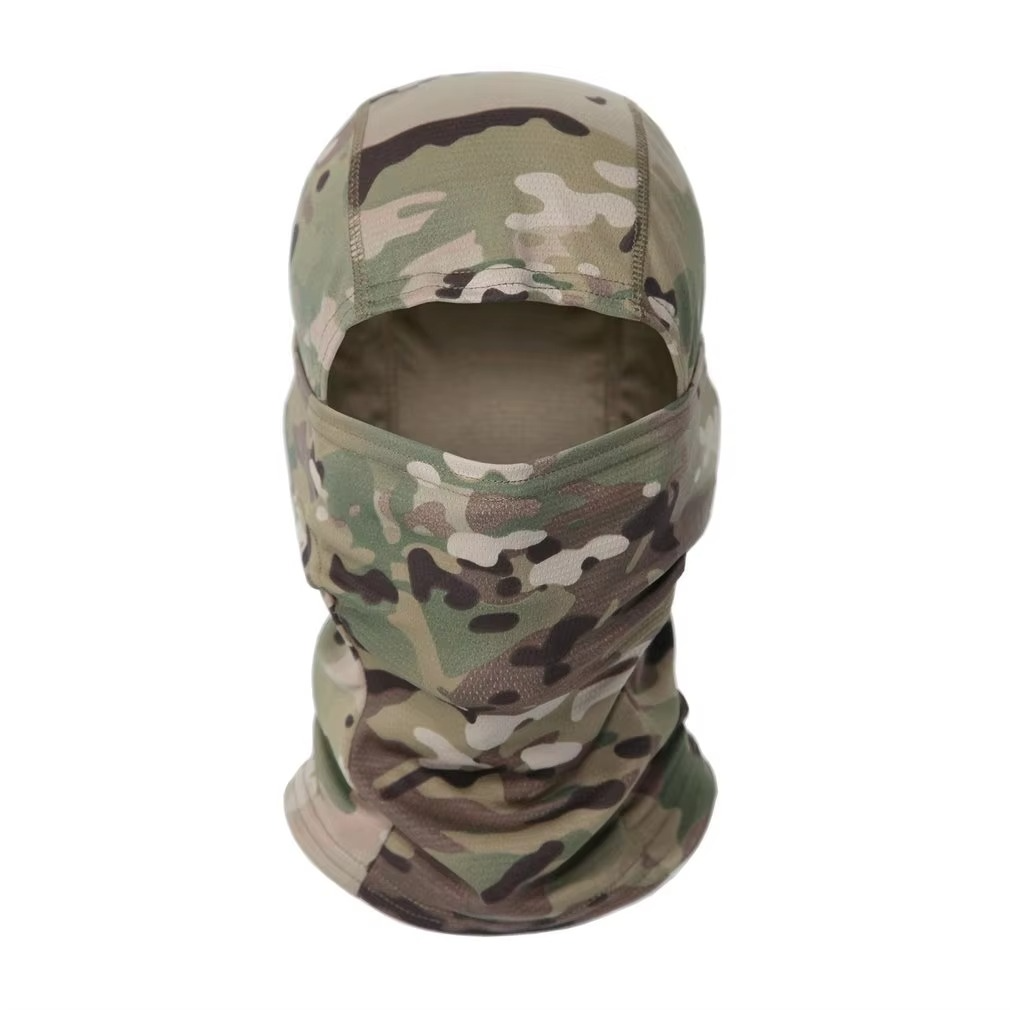 Full Face Balaclava with Moisture Wicking Synthetic Fabric and Helmet Compatibility