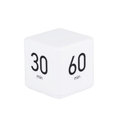 Visual Flip Timer with Magnetic Back and Silent Countdown for Home and Office