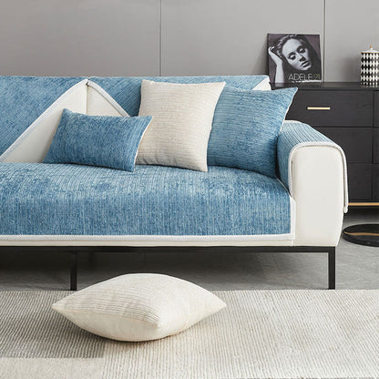 Scratch Resistant Sofa Cover with Recyclable Fabric and Machine Washable Design