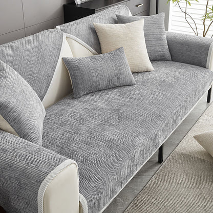 Scratch Resistant Sofa Cover with Recyclable Fabric and Machine Washable Design