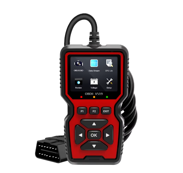 Vehicle Code Scanner with Live Data and Freeze Frame for OBD2 Cars