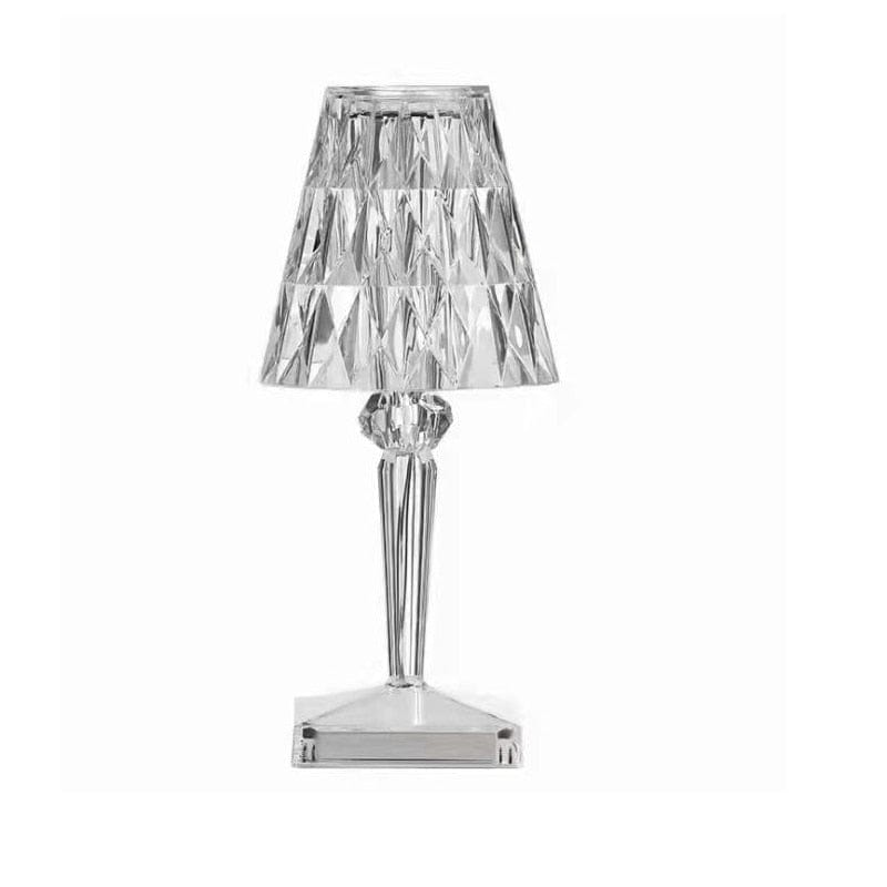 LED Crystal Table Lamp with Elegant Diamond Design