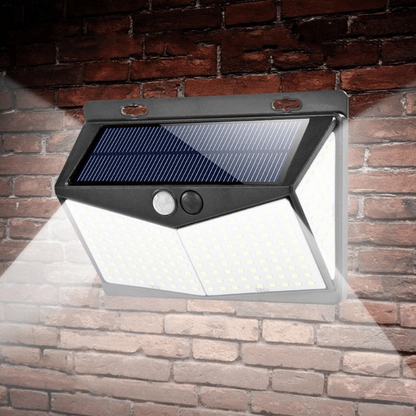 Solar Flood Light with Motion Sensor and 800 Lumens for Outdoor Lighting