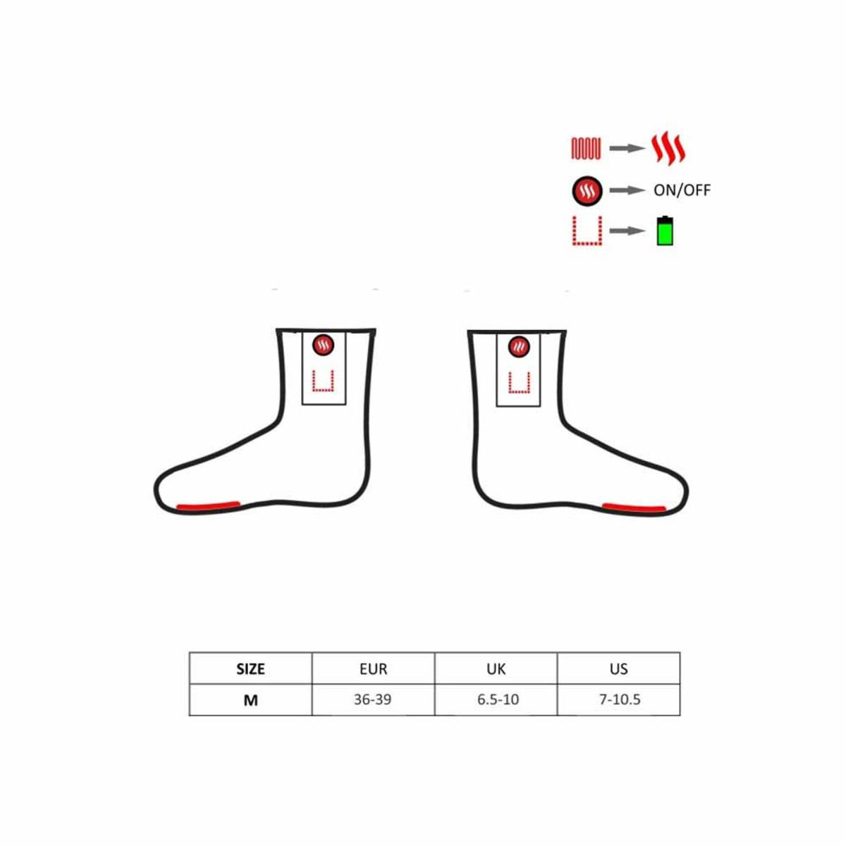 Battery Heated House Slippers with Carbon Fiber Heating and 3 Warmth Settings for Cold Floors