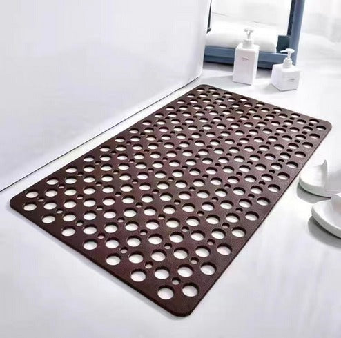 Textured Nonslip Shower Mat with Grip Surface for Tub and Shower Floors