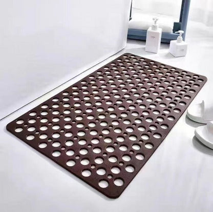 Textured Nonslip Shower Mat with Grip Surface for Tub and Shower Floors