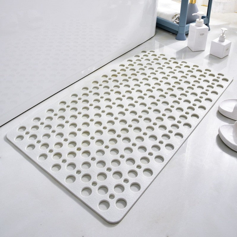 Slip Resistant Shower Mat with Textured Surface for Bathtubs and Showers