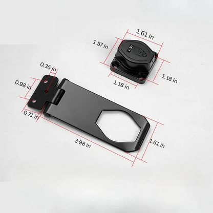 Combination Cabinet Lock with 3 Dial System and Cam Lock Compatibility