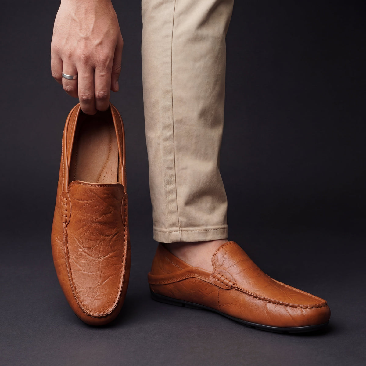 Everyday Flats with Cushioned Footbed and Textured Grip Sole