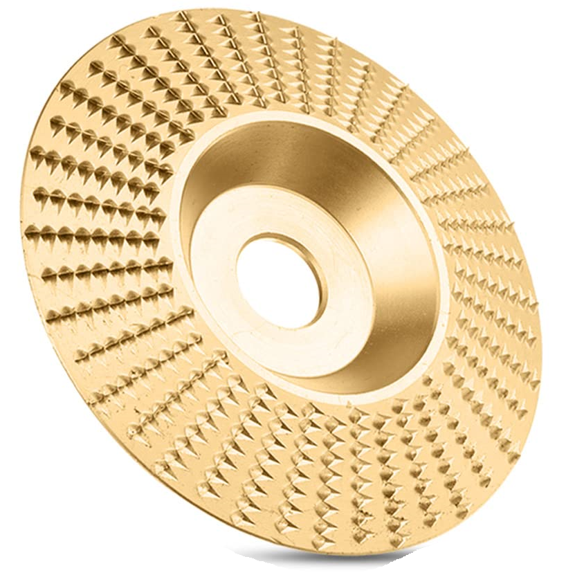 Tungsten Carbide Grinding Disc Set with Flat, Beveled and Arc Discs for Angle Grinder