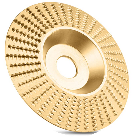 Tungsten Carbide Grinding Disc Set with Flat, Beveled and Arc Discs for Angle Grinder