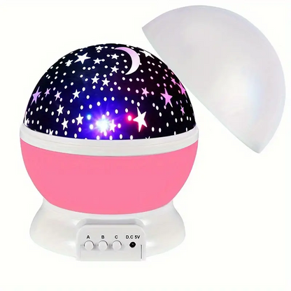 Calming Star Projector Night Light with Sky Projection and Music
