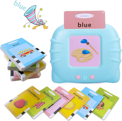 Audio Flash Card Reader with 224 Words and Repeat Function