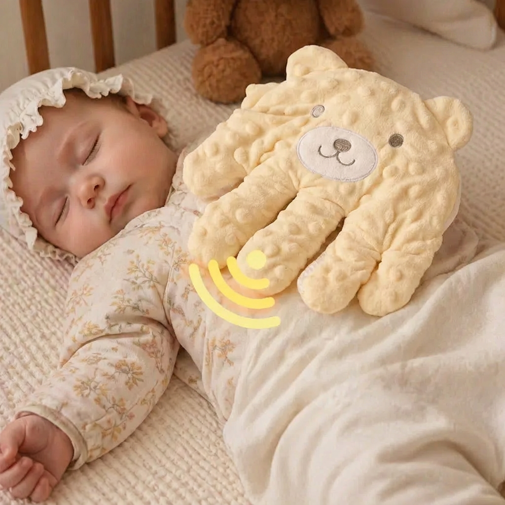 Gentle Patting Baby Sleep Device with Rhythmic Motion for Cribs and Bassinets