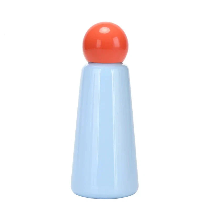 Insulated Thermos Bottle with Vacuum Double Wall and Silicone Sealed Cap, 500ml