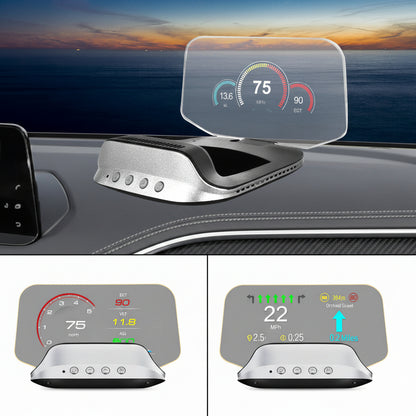 Smart Car HUD Display  GPS Navigation Projector With Speed Monitor - Product showcase