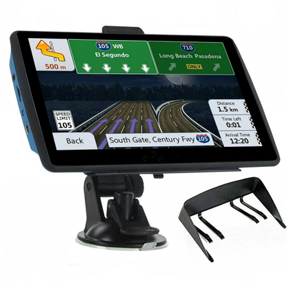 7-Inch Touchscreen GPS Navigator with Lifetime Maps and Voice Guidance for Cars and RVs