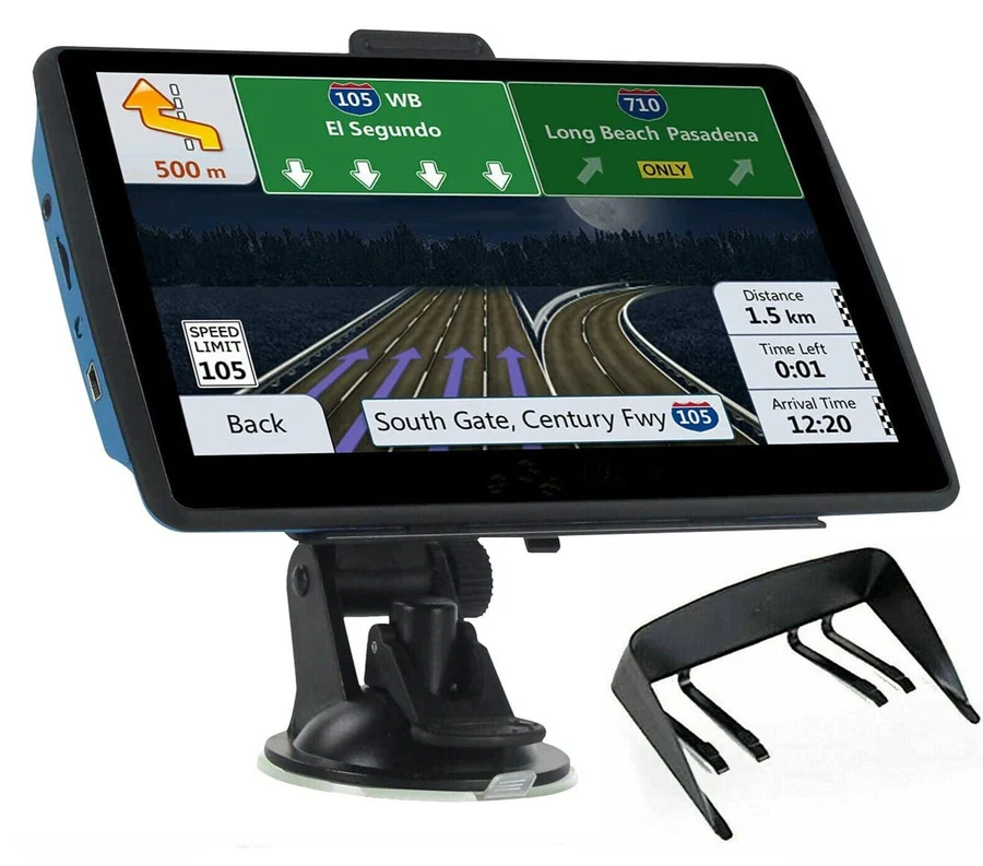 7-Inch Touchscreen GPS Navigator with Lifetime Maps and Voice Guidance for Cars and RVs