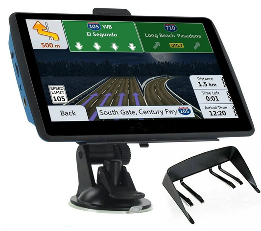 7-Inch Touchscreen GPS Navigator with Lifetime Maps and Voice Guidance for Cars and RVs
