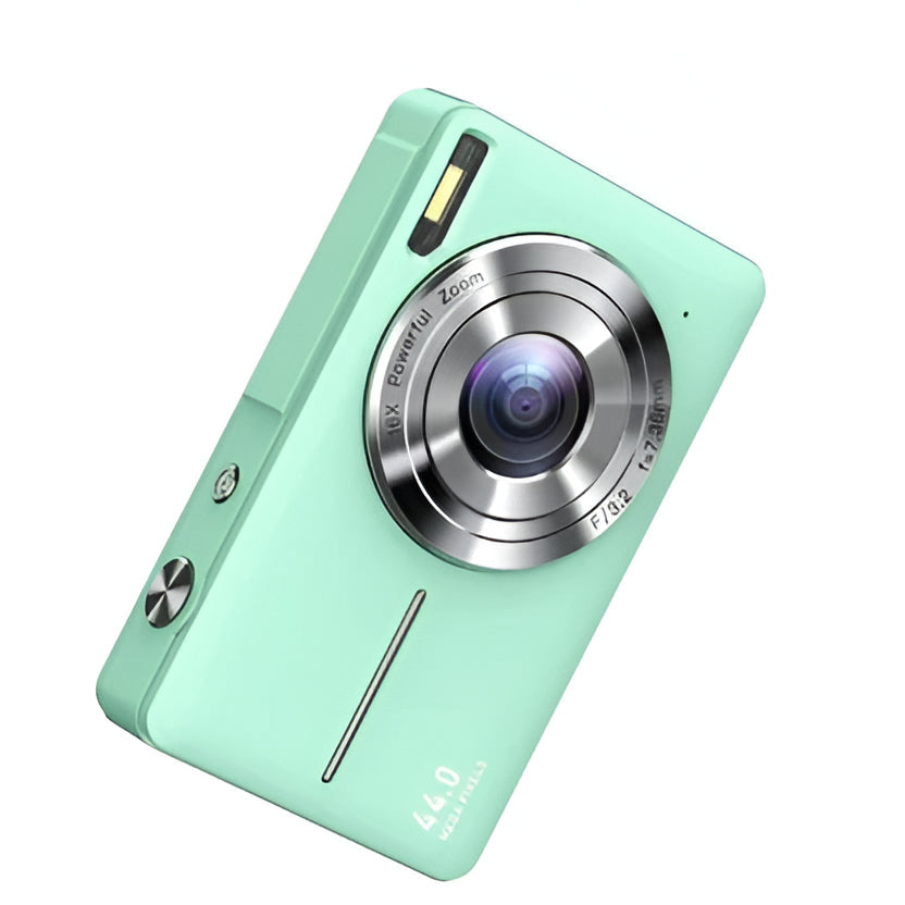 Pocket Digital Camera with 1080p Video Recording and 32GB Memory Card for Travel Photography