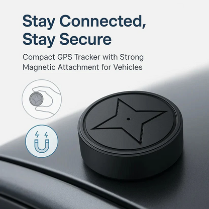 4G GPS Tracker with Magnetic Base and 30-Day Battery Life