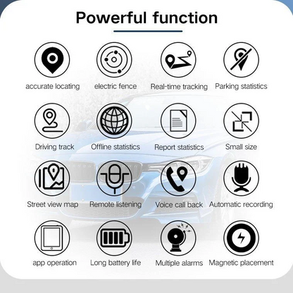 4G GPS Tracker with Magnetic Base and 30-Day Battery Life