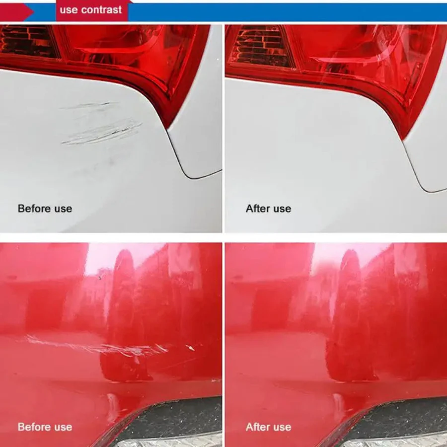 Car Scratch Remover with Foam Buffer Pad and Protective Coating
