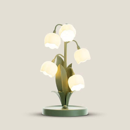 Artificial Rose Bonsai Table Lamp with USB Power and 3 Light Modes