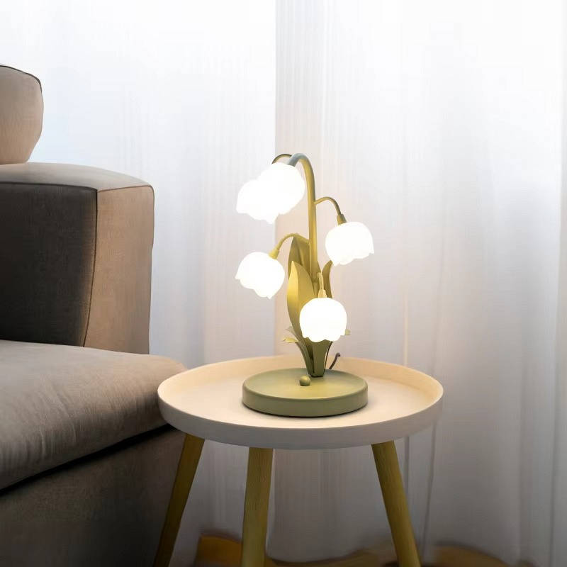 Artificial Rose Bonsai Table Lamp with USB Power and 3 Light Modes