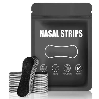 Triple Band Nasal Strips for Breathing Support Nighttime Comfort