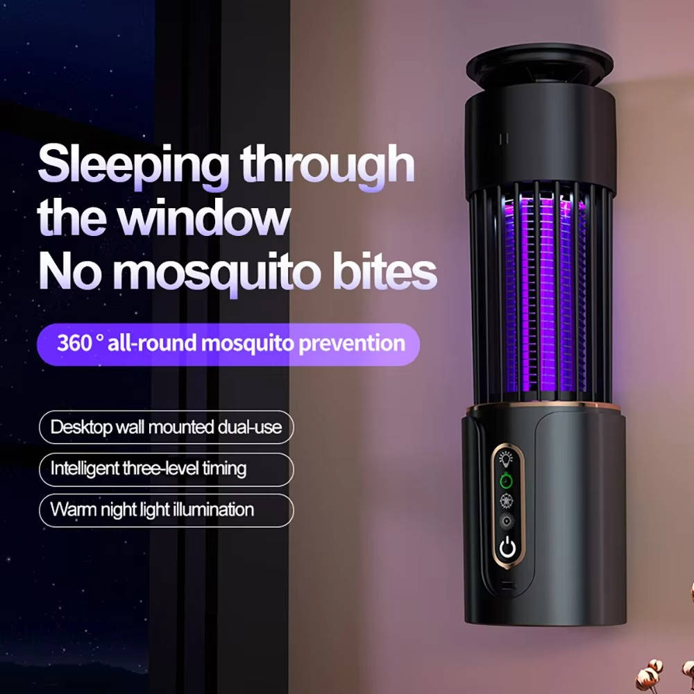 Indoor UV Mosquito Trap with Rechargeable Battery
